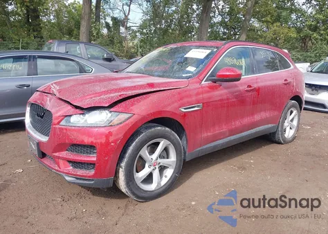 2019 Jaguar F-Pace 25T Premium из США, поврежденный, VIN SADCJ2FX4KA354342